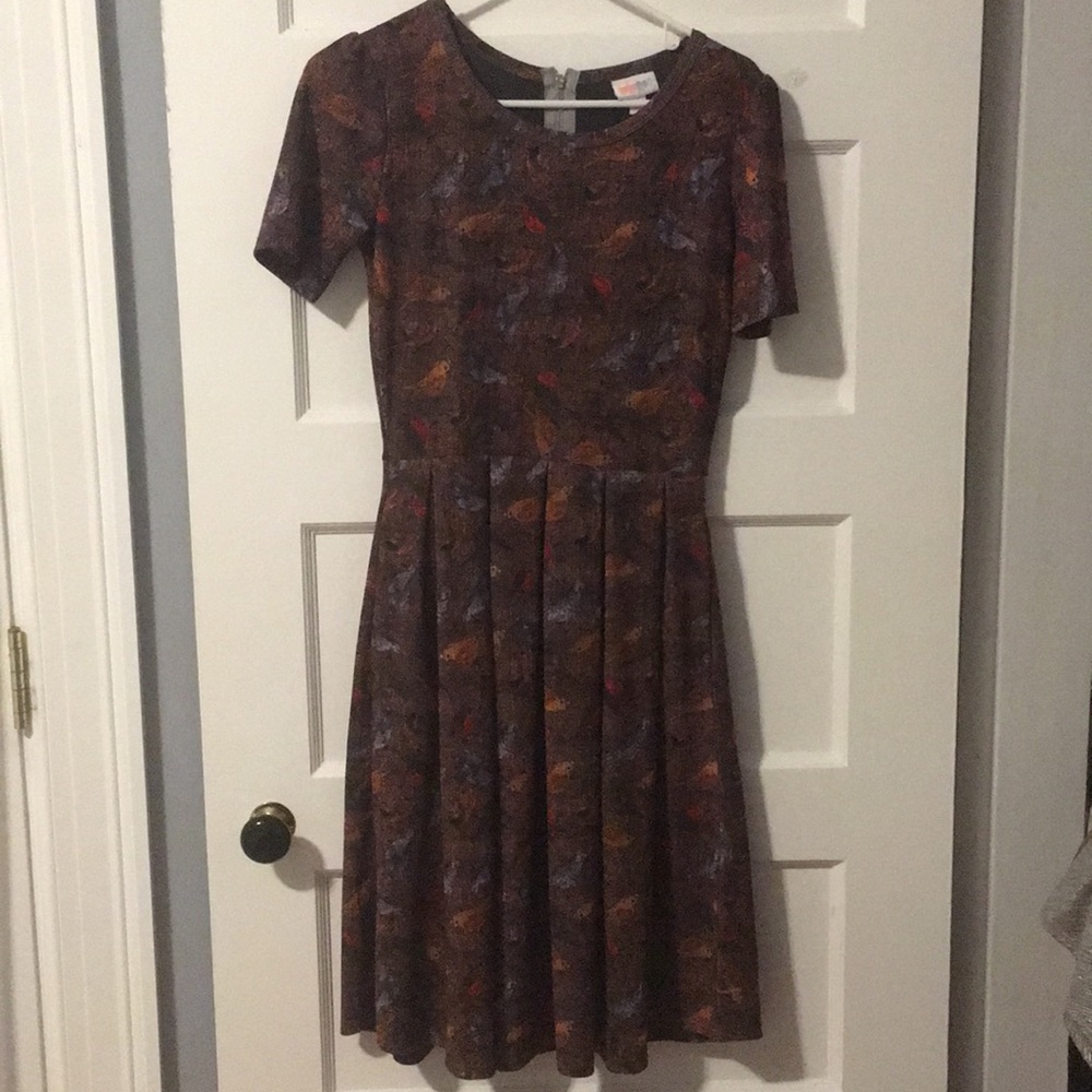 Lularoe Fall bird print dress